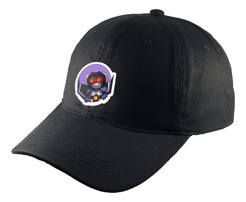 Gorra Clasica Algodón Negra Transformers R28