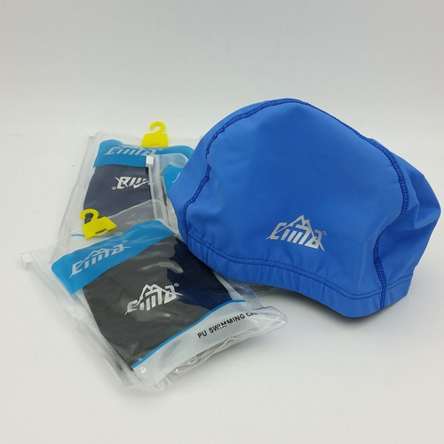 Imagen 2 de 2 de Gorra Natacion Licra Impermeable (pu) 24,5cm Anch 17cm Larg