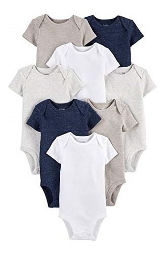 Ropa Para Bebe Paquete De 8 Bodys Unisex Talla Preemie