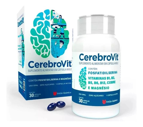 Suplemento Cerebrovit Com 30 Cápsulas - União Química