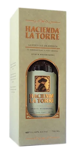 comprar Pisco Hacienda La Torre Reservado 40° 700cc comprar Pisco Hacienda La Torre Reservado 40° 700cc