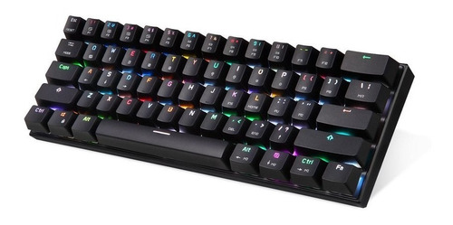 Teclado Mecanico Motospeed Ck62 Bluetooth Gamer S Red Rgb