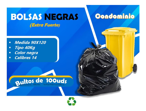 Bolsa Para Basura Extra Fuerte