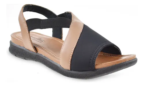 Sand lia Feminina Anabela Joanetes E Diabetes Usaflex Aa3008