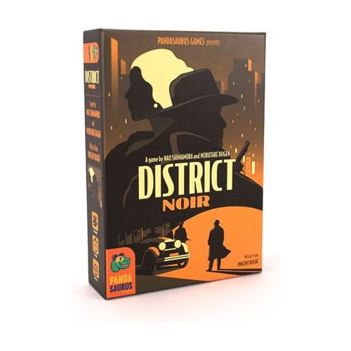 Noir Juego De La Tarjeta De Distrito - Controlar El Cn7wr