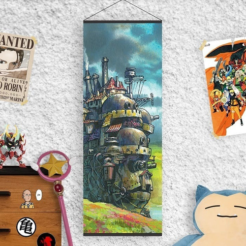 Imagen 2 de 8 de Lona De Estudio Ghibli - Animeras