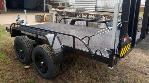 Carreta Plataforma 3,50x1,90m P/ Bobcat - Reboque