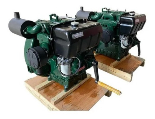 Imagen 1 de 8 de Motor Diesel Marca Lister Petter 2 Cilindro Tr2 (1.550cc)