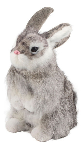 Conejo De Peluche Realista De Simulación For El Hogar