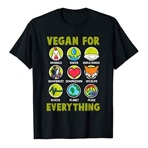 Vegano Para Todo Orgulloso Camiseta Vegana