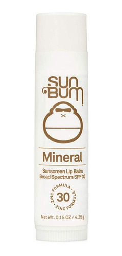 Bálsamo Labial Protector Solar Mineral Fps 30 Sun Bum 4.25g