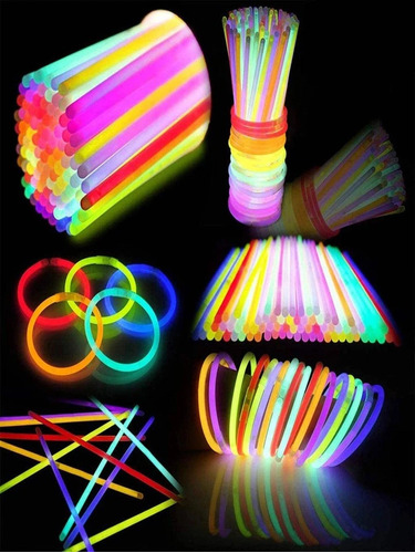 250 Pulseras Fluorescentes