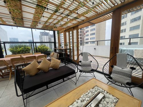 Renta Departamento Penthouse Con Terraza Y Excelentes Vistas - Lomas Del Chamizal