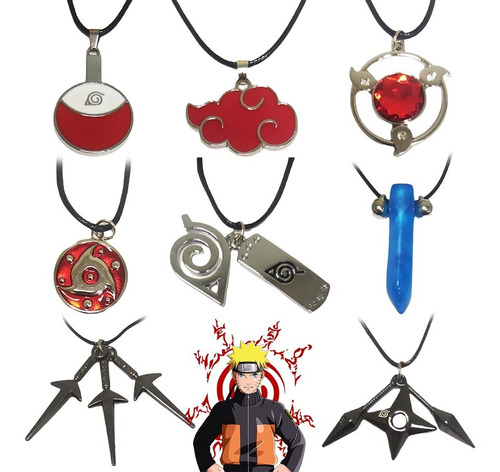 Collar De Naruto Shippuden Konoha Akatsuki Uchiha Sharingan