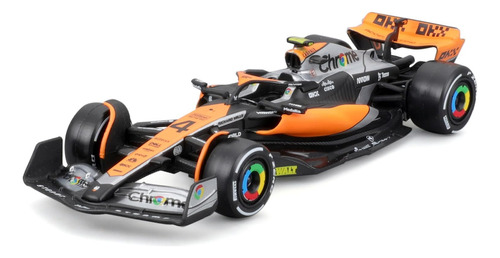 Coche miniatura Mclaren Daniel Ricciardo F1 #3 Mcl36 1/43 Color Naranja