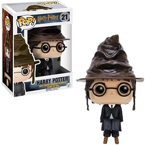 Funko Pop 21 Harry Potter Figura De Ação Sorting Hat