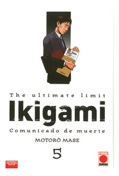 Libro Ikigami 05 De Mase Motoro Panini Manga