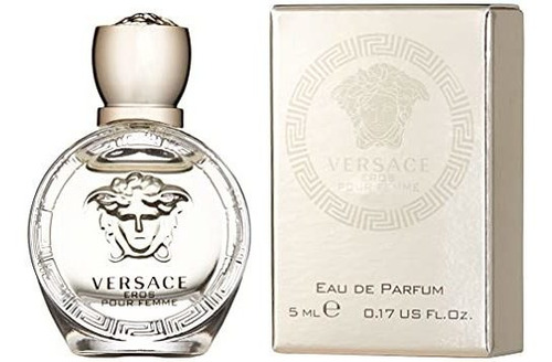 Edp Splash Versace Eros Pour Femme Para Mujer, 0.17 Onzas