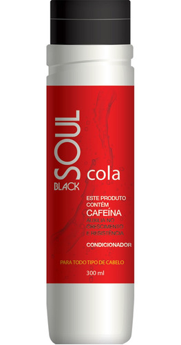 Imagem 1 de 1 de Condicionador Cola Soul Black 300ml