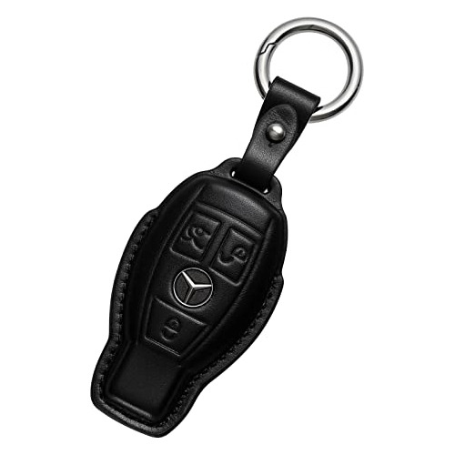 Funda Llave De Mercedes Benz Cuero, Llavero De Mercedes...