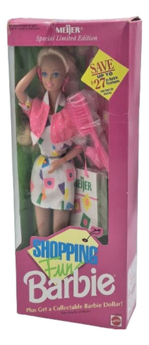 Barbie Shopping Fun Superstar 1992 Antiga 80 90 