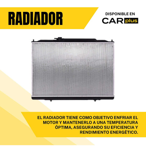 Radiador Nissan Cabstar 964 965 966 967 968 969 Std Deyac