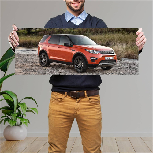 Cuadro 30x80cm Auto 2015 Land Rover Discovery Sp 273