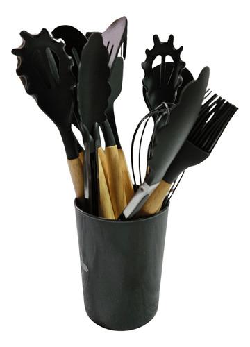 Utensilios De Silicona Juego De Cucharas Kit De Cocina
