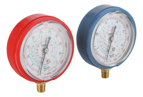 Manómetro De Flúor De Aire Acondicionado De Alta/baja Presió