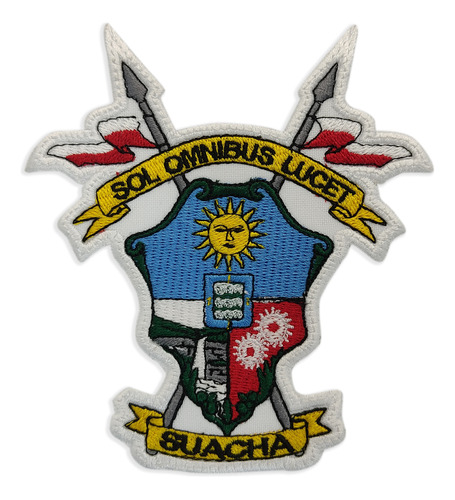 Parche Bordado Escudo Municipio De Suacha Soacha Bogota