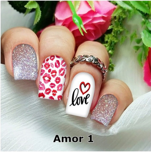Peliculas/adesivos Unhas Country Cowboy Cowgirl Ct7