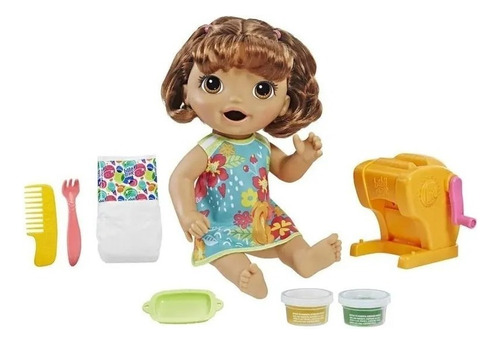 Boneca Baby Alive Festa Das Massas Morena - Hasbro E3696