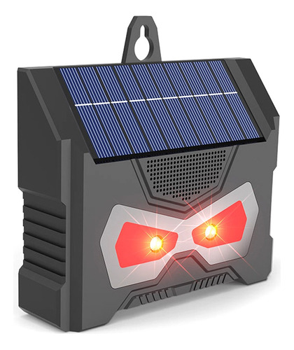 Dispositivo Repelente Solar Ultrasónico Impermeable Con Lámp
