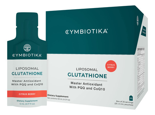 Cymbiotika Glutation Liposomal Con Pqq Y Coq10, Suplemento D