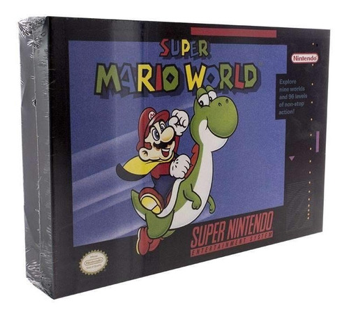 Imagen 2 de 3 de Cuadro Decorativo Con Luz Mario Bros