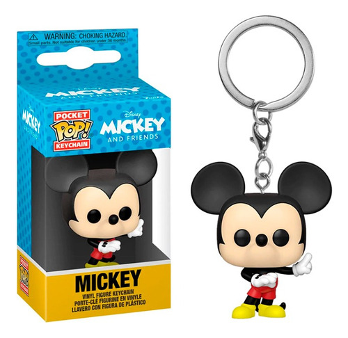 Classic Mickey Mouse Funko Pocket Pop Keychain Llavero