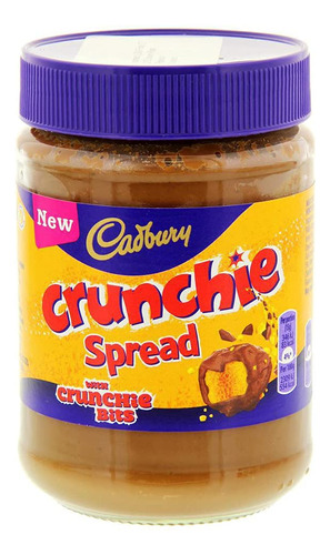 Chocolate Untable Cadbury Crunchie 400 G 14 Oz