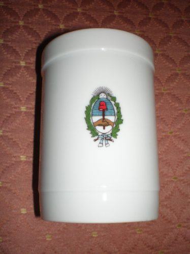 Peronismo Escudo Argentina -vaso-mate -portalapiz