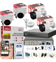 Comprar Cámaras De Seguridad Kit Cctv 1080p Dahua Dvr 8ch + 4cámaras