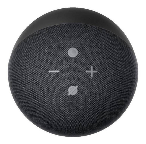 Imagen 4 de 4 de Amazon Echo 4th Gen con asistente virtual Alexa charcoal 110V/240V