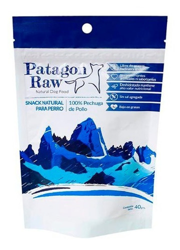Snack Patagon Raw Pechuga De Pollo 40 Gr