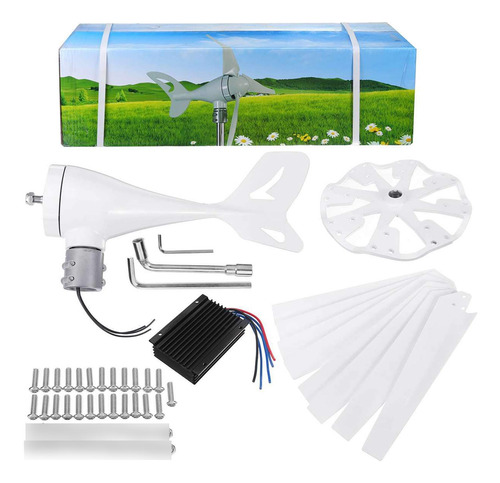 Generador Eólico Y Solar 800 W 12 V 24 V Kit De Energía