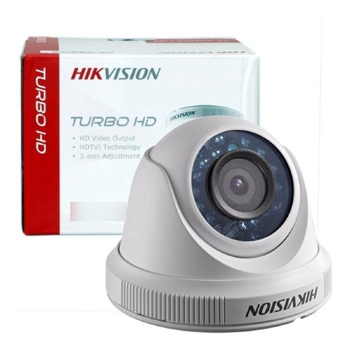 Camara Cctv Plastica Hikvision Domo Hd 720p Ds-2ce56cot-irpf