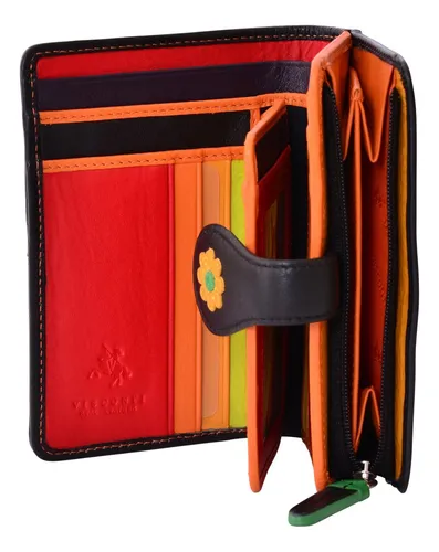 Visconti Spanish Ds-82 - Billetera Para Mujer, Diseno Floral