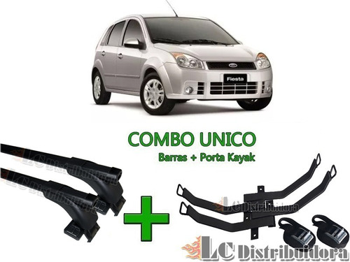 Porta Equipaje Ford Fiesta Max Ambiente One + Porta Kayak