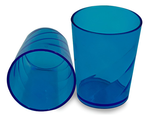 Kit 50 Copos Twister Shot Acrílico 70ml Dose Tequila Pinga Cor Transparente