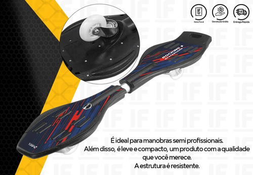 Skate 2 Rodas Waveboard Skateboard