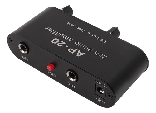 Amplificador Estéreo De 2 Canales Professional Balance 6.35