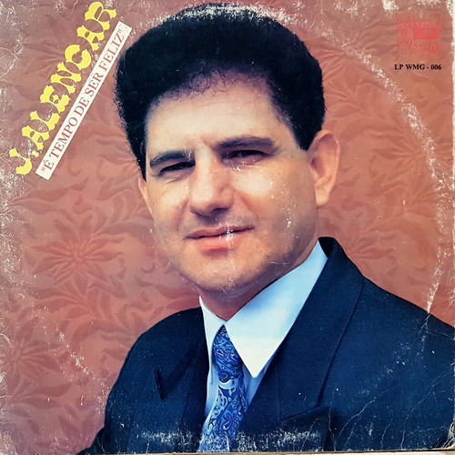 Lp J. Alencar - E Tempo De Ser Feliz - Bmg Ariola 1995 - 10 