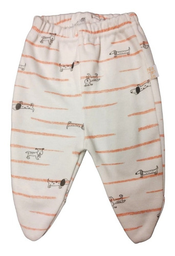 Pantalón Ranita Bebe Prematuro Medio Osito Estampado Algodon